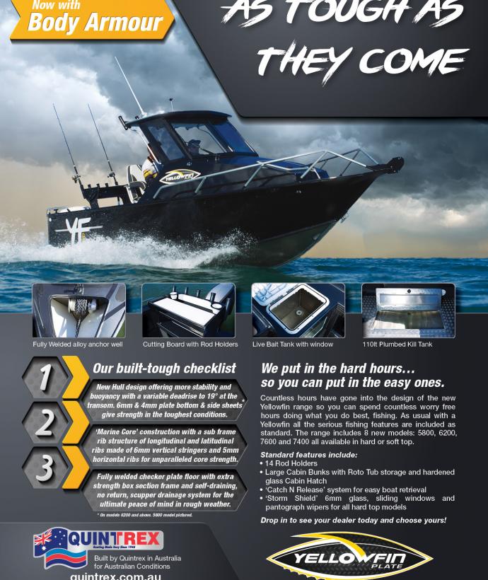 YellowFin As tough as they come