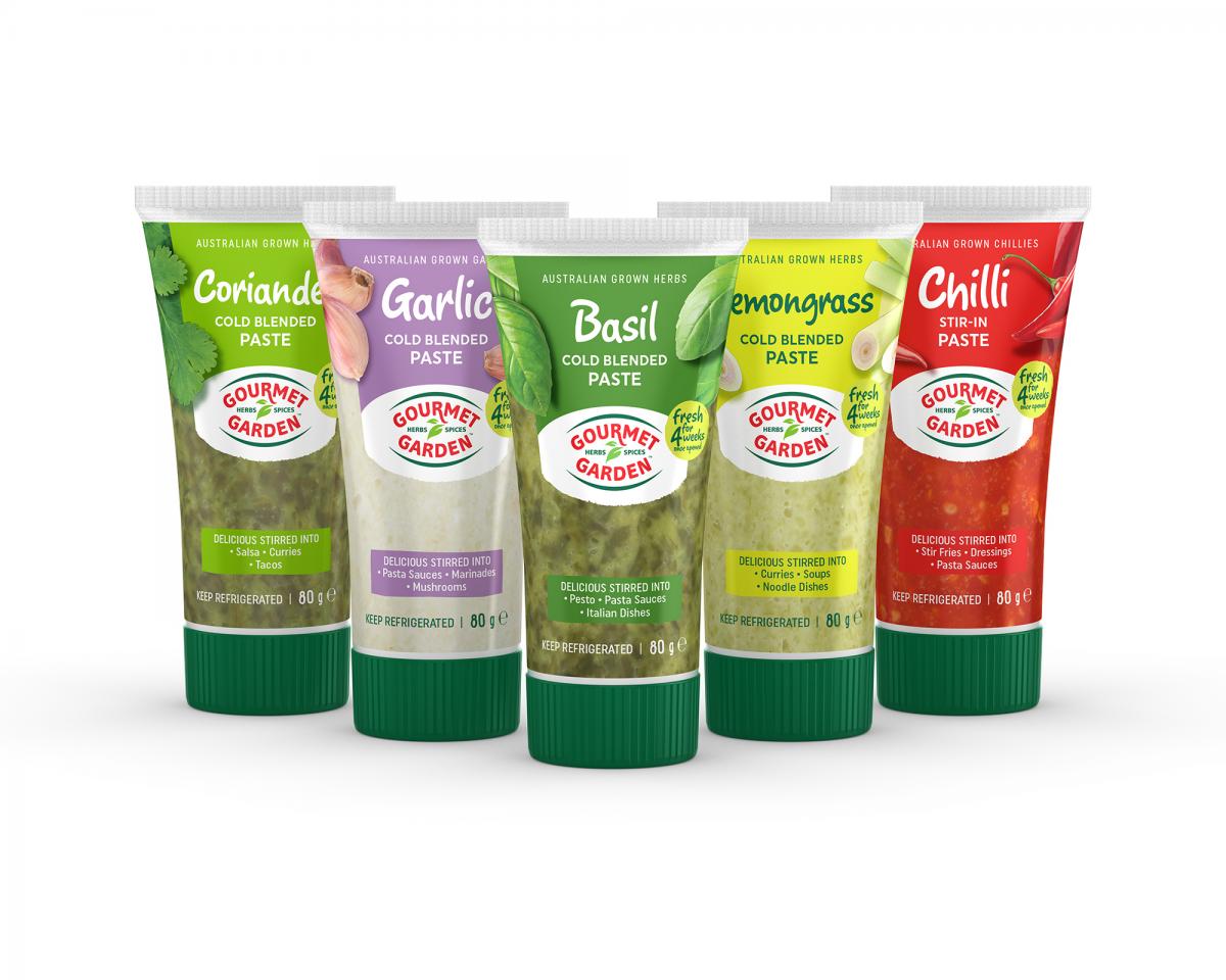 Gourmet Garden Cold Blended Paste Tubes